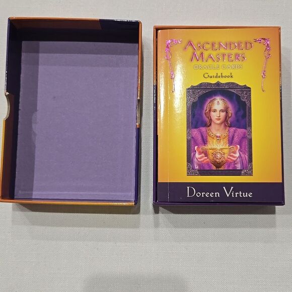 Ascended Masters Oracle Cards 44 Card Deck and Guidebook Doreen Virtue Deities - Picture 5 of 11